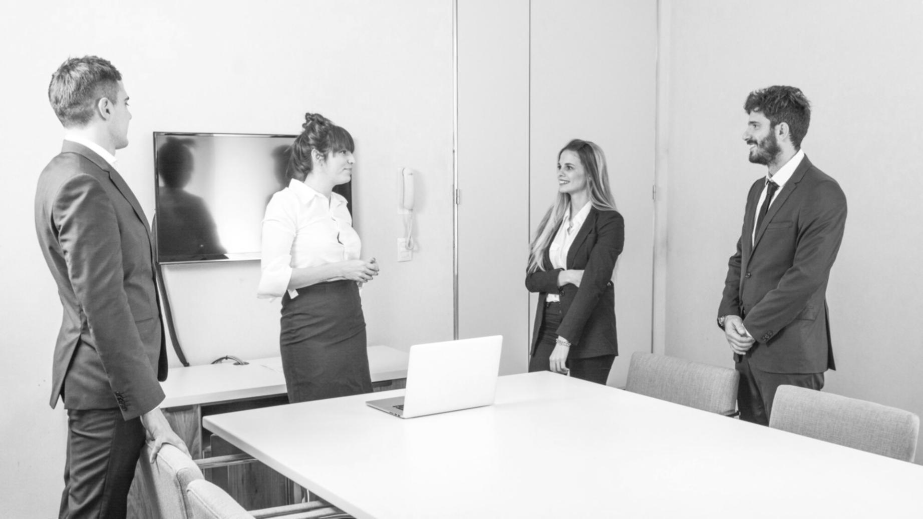 Sesión de webinar sobre comunicación financiera